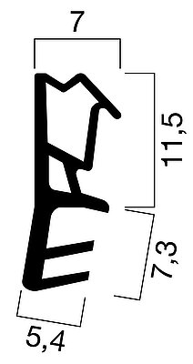 Profilquerschnitt
1020 (M 1:1)