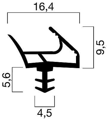 Profilquerschnitt
1035 (M 1:1)