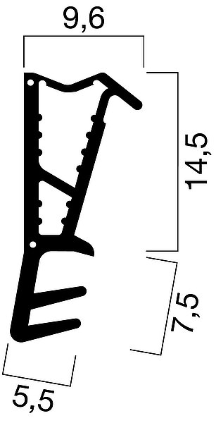 Profilquerschnitt
1017 (M 1:1)