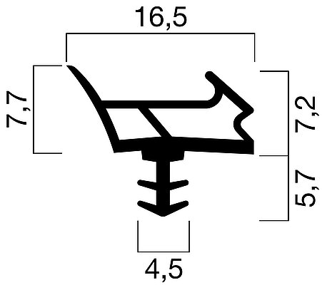 Profilquerschnitt
1023 (M 1:1)